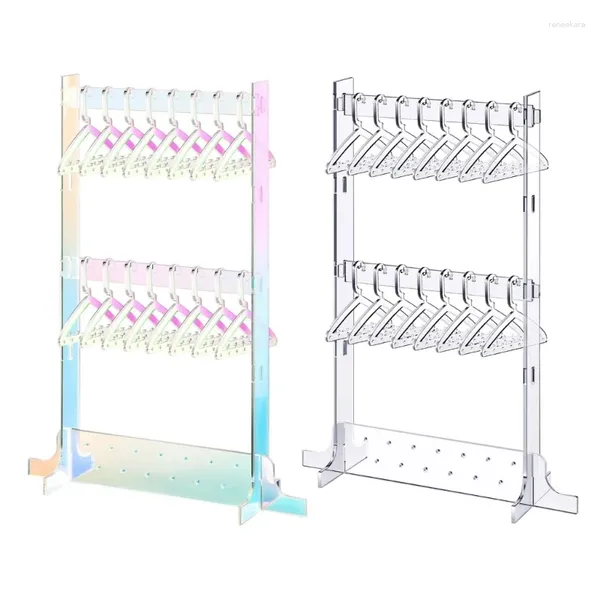 Schmuckbeutel farbenfrohe und Ohrring -Displaystand Platz sparen Acrylhalter Dropship