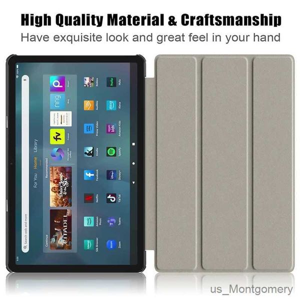 Tablet PC Casos Bolsas para Fire Max 11 Caixa de comprimido Ultra Slim Stand Magnetic PU Cover para Fire Max 11 Case Sleep Automotor acordado