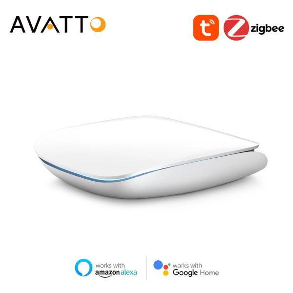 Контроль Avatto Tuya Zigbee 3.0 Gateway Hub, Smart Home Bridge Smart Life App Wireless Remote, Voice Control для Alexa Google Home