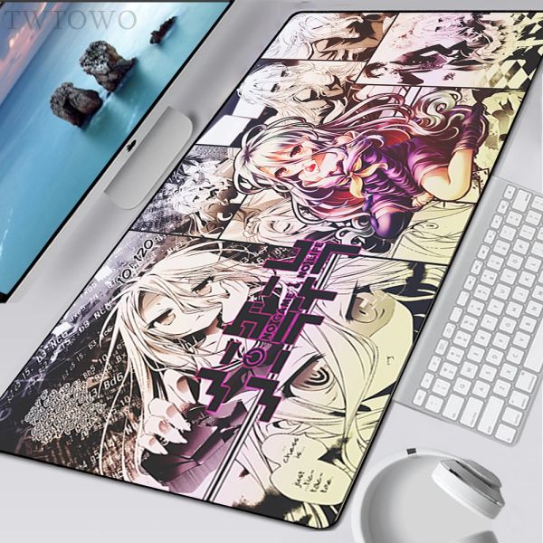 RESTS MOUSE PAD GAMER Home Computer Large HD Mousepads Desk Matten Anime kein Spiel kein Leben Laptop Gamer Soft Desktop MOUSE PAD MOUSE MAT