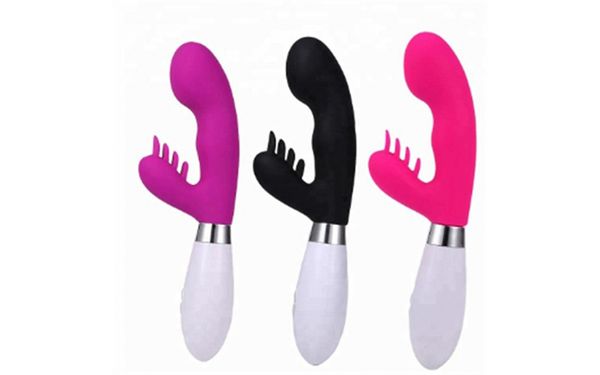 Vibrador de escova Vibrador para mulheres Novo estimulador G Spot poderoso com bateria