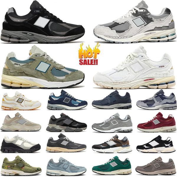 2024 Novo designer de primeira linha 2002r New Balanace Shoe Protection Pack Sapatos de corrida 9060 Joe Cookie preto 990v3 Jound Brown Phantom Bricks Treinadores de tênis de madeira V3