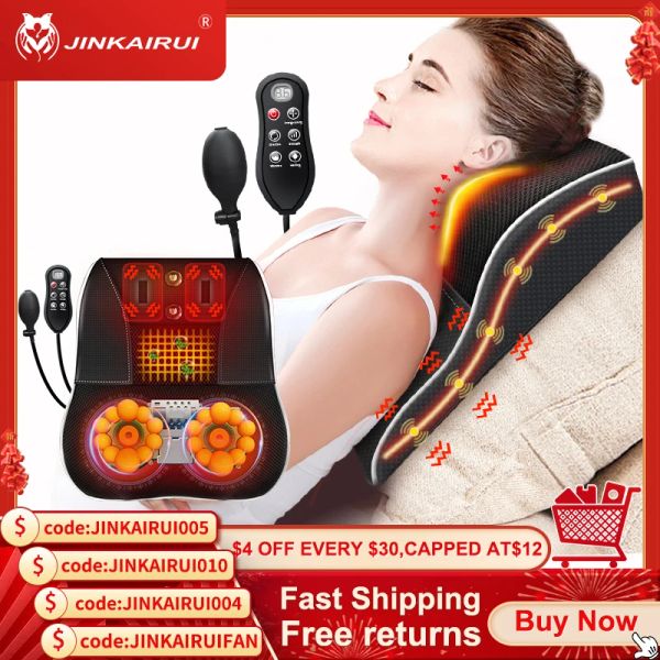 Massager Jinkairui Electric Shiatsu Kopfhals Halszervikal