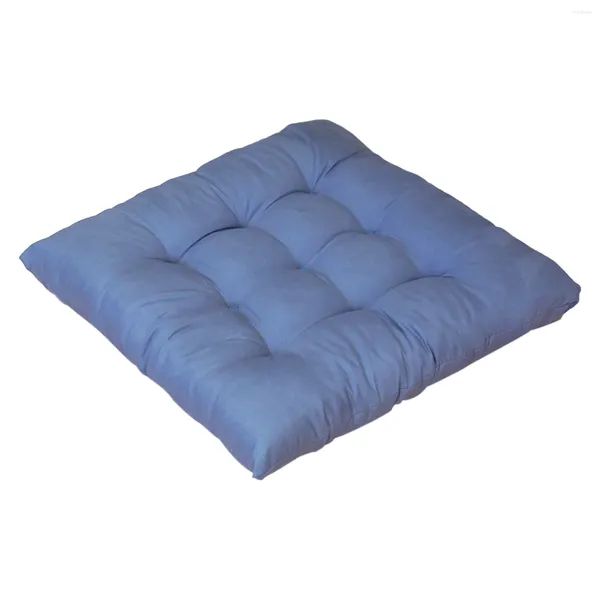 Travesseiro quadrado de assento em forma de solo sólido descansando almofadas confortáveis adequadas para sofá -cama da sala de estar