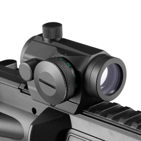 Optics Novo Projeto de Escopo de Visão de Dot Green Tactical Red Dot Picatinny Mount 20mm Frete grátis Instrumento óptico AK 47