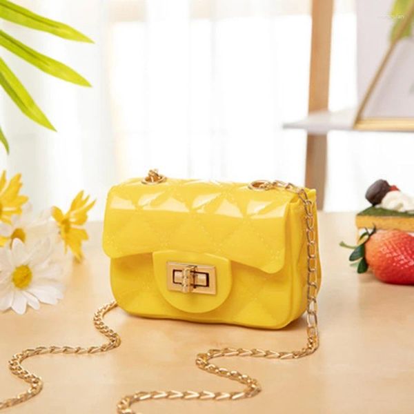Umhängetaschen Messengerbeutel für Frauen Mini Diamond Gelee Pearl Handtasche Quadrat Lingge Damen Damen