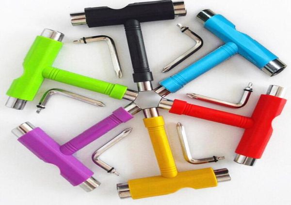 Strumenti manuali T Strumento Strumento Accessori pattini Accessori Iron Spanner Plastic Multi Color Wrench7277498