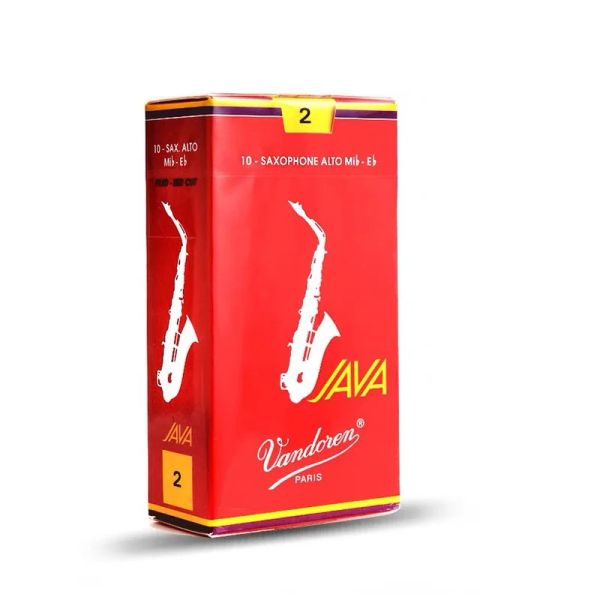 Saxofone France Vandoren Red Box Java EB Alto Sáxofone Reeds