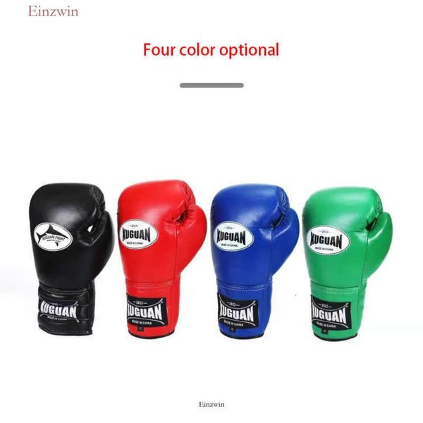 Luvas de boxe profissional de engrenagem de proteção Luvas de combate gratuitas para homens para homens Mulheres de alta qualidade Muay Thai MMA Boxing Training Equipment 729