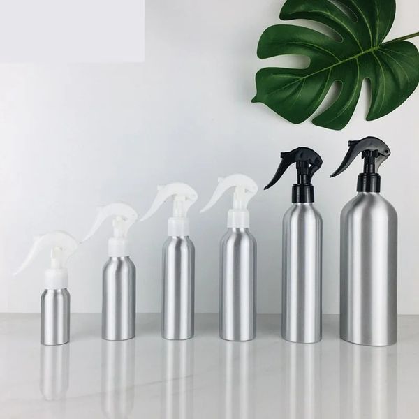 NEU 1PC 30-500 ml Aluminiumflasche leere Sprühflaschen Pumpe Sprühfeinnebel Sprühspray nachfüllbare Flaschen Wassersprayflasche Sprinklerfine Nebel