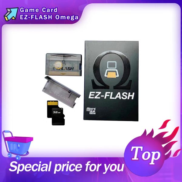 Scheda di gioco Offerte Ezflash Omega per GBC EZO EZ 3 in 1 con Ezrefor EZ4 Supporto per clock in tempo reale Memoria flash Micro SD Micro SD TF