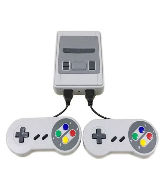 Mini SFC Game Console AV Output SNES 500 Classic Classic Canty a TV e per due giocatori2125942