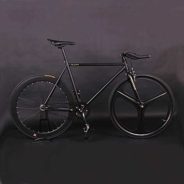 Fahrräder 700C Fixie Bike Fixed Gear Bicycle 48/52/56 cm City Bike Stahl Rahmen Einspeisung Fahrrad Fixie Fahrrad Y240423