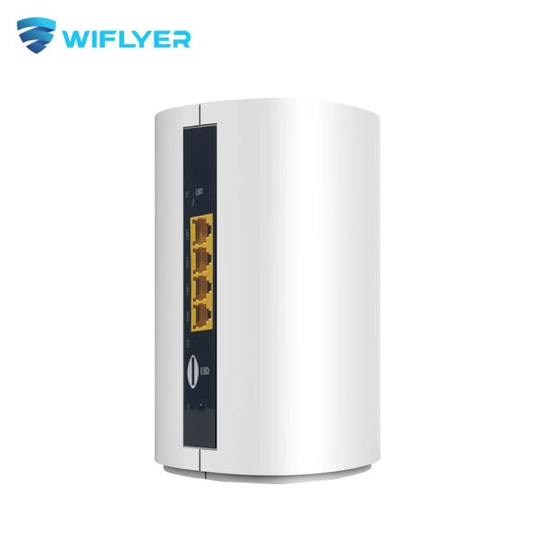 Roteadores wiflyer banda dupla 4g Router SIM Cartão 1200Mbps 2.4g 5GHz 4G LTE Router 3 Gigabit LAN EC200AEUH