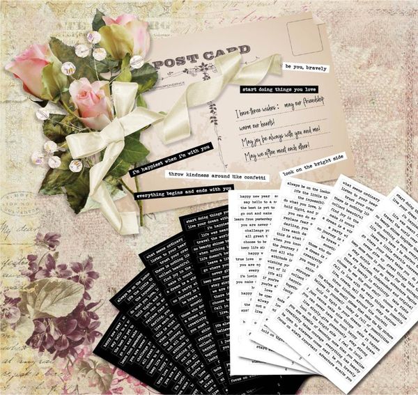 206pcs piccoli talk etichetta adesivi per skateboard auto scrapbooking a matita per diario di telefono per laptop planner decorazione libro album6753735