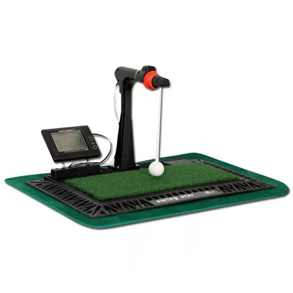 Panel Innen in Indoor Digital Swing Praxis Golf Swing Trainer Trainer mit englischem Panel digitaler Bildschirm Auxiliary Voice Elite