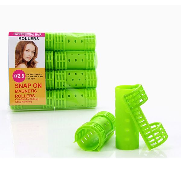 Irons 3 Packs 24 Stücke schnappen sich die Haarwalzen Air Pons Haare Curlers DIY Lockenklemmen Roller Friseur Perm Stangen Stangen flauschig 1359