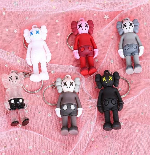 Kaws Designer Doll Keychain для сумок Trendy Sesame Street Accessoties Toys для мальчиков Мини