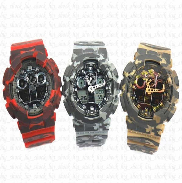 Camo Populäre Marken MEN039S Sport Digital Armbandwatch Sport Reloj Hombre Chronograph Watch Relogio Maskulino Casual2595506