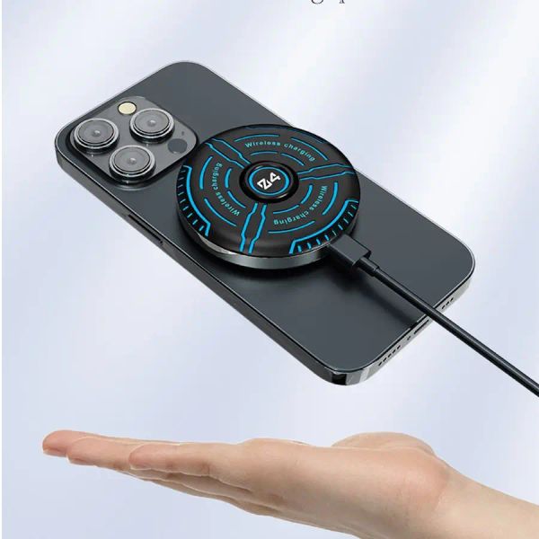 Ladegeräte Fingerspitze Gyro Magnetic Wireless Ladegerät 3 in 1 Reise -Ladestation für Reisen Mehrere Geräte für Telefon 11 12 13