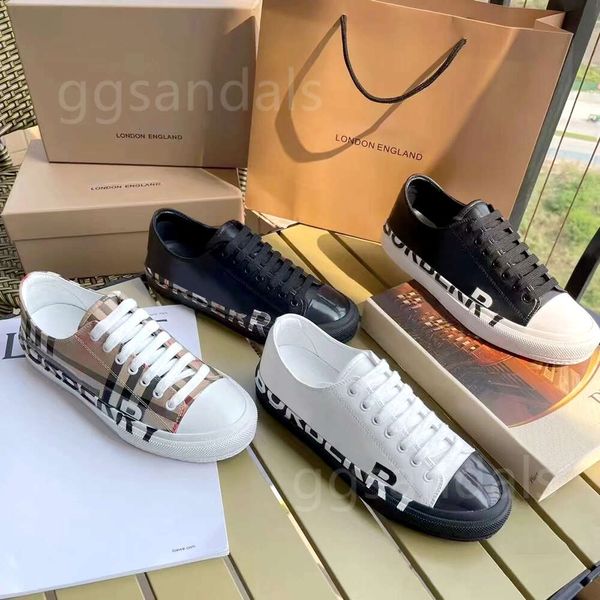 Sneakers tartan Tennis Luxury Designer Shoe Flat Flat Classic Scarpe da donna Vintage Womens Run Autensile da uomo Allenatore all'aperto