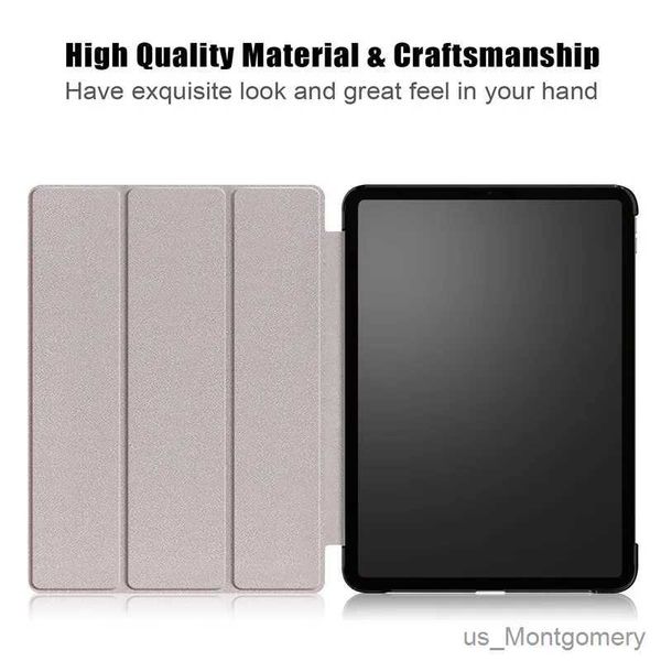 Tablet PC Cases Bags Coque para iPad Air 4 Case Ultra Slim Magentic Dobring Smart Cover for Fund iPad Air Case10,9 polegadas Tablet