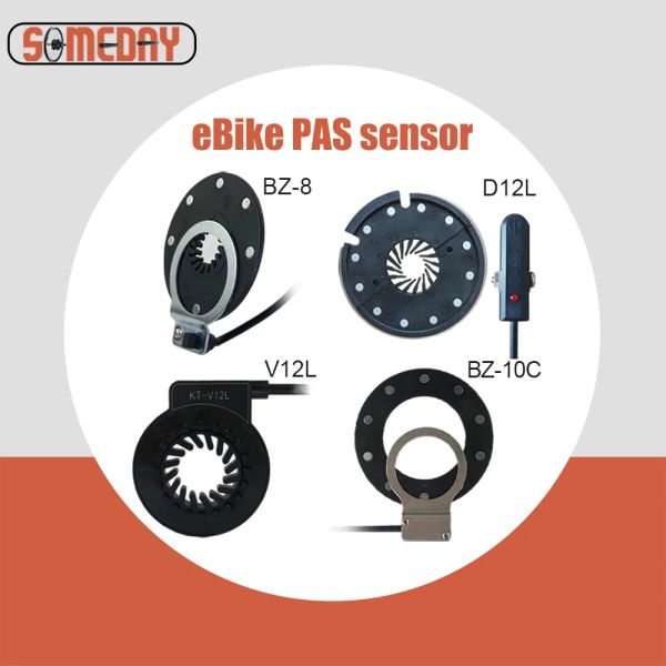 Аксессуары когда -нибудь KT Ebike Pedal Assistant Sensor 6 8 12 Magnets BZ4 (8) BZ10C V12L D12L Двойной зал датчики PAS для электрического моторного набора мотоцикла