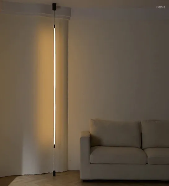 Lampadari lampadario minimalista lampadario lineare lampada a sospensione moderna per soggiorno camera da letto sospesa da letto