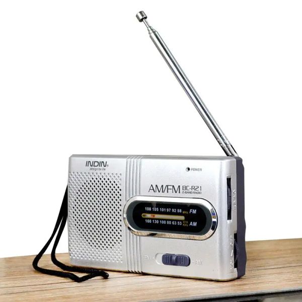 Radio a batteria radio Radio a transistor compatto radio ottima accoglienza auricolare auricolare transistor portatile radio per campeggio a piedi