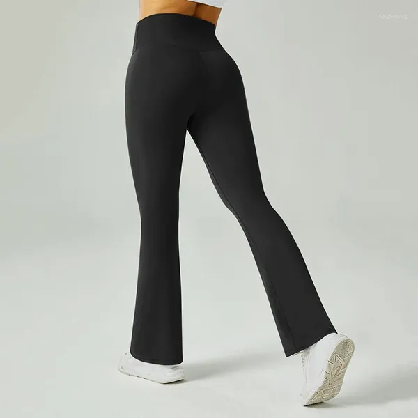 Женские брюки Flare Leggings для женщин с высокой талией ботинка по борьбе с животом.