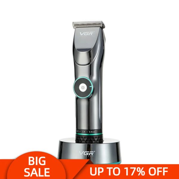 Clippers VGR 256 CABELO CLIPPER PROFISSIONAL CARE PESSOAL DIVAL DIVERIA TRIMMER VARIÁVEL SPELE para homens Barbeiro Clippers V256