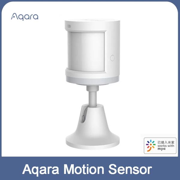 Controlla il sensore di movimento Aqara originale Smart Home Body Human Induction Connection Zigbee per Xiaomi Mihome Security System Device