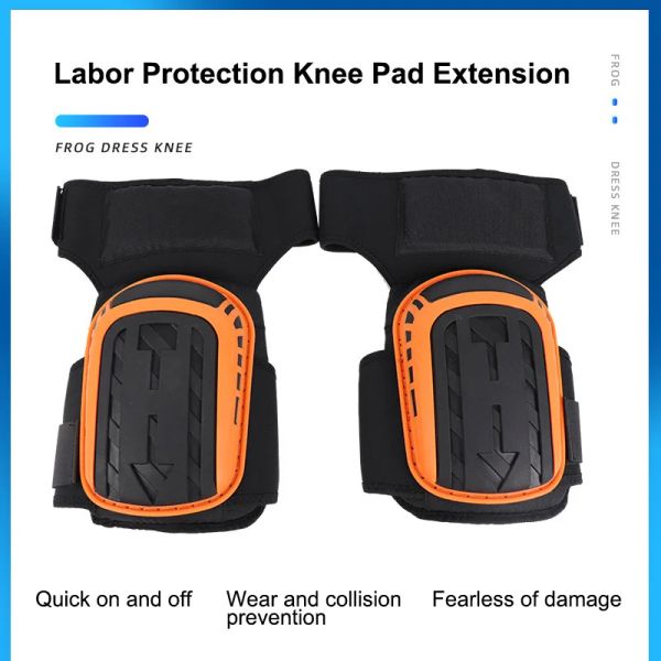 Kniegelads für die Arbeit mit Hochleistungs -Fachkissen mit EVA -Schaumgelkissen für Baubetongartenböden