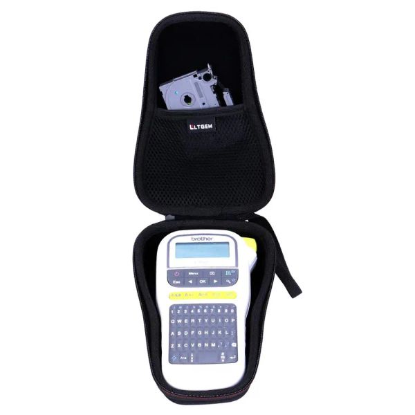 BASS LTGEM Custodia dura impermeabile per fratello Ptouch PTH110 PTH100 Easy Portable Label Maker