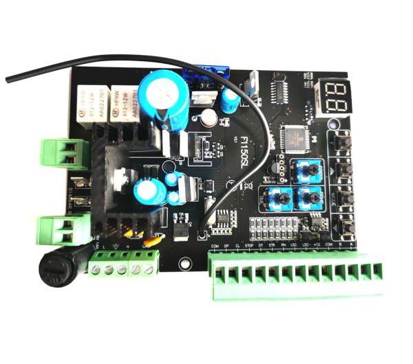 Controle 12VDC 24VDC Smart Card Sliding Sliding Opener Motor Controller Circuit Cardard Placa da mãe