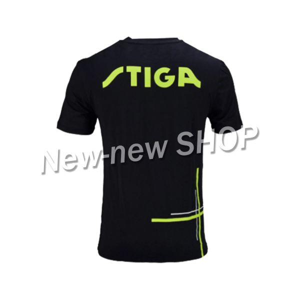 T-Shirts Neuankömmlinge Original Original Stiga Tischtennis Kleidung Sportswear Schnell trockener kurzärärmischer Männer Ping Pong Shirt Badminton Sport Trikots