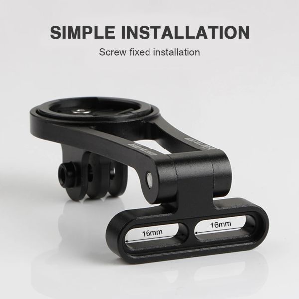 Luzes Gub G696 Bicycle Computer Holder Mtb Road Bike Stem Support Camera Light Mount