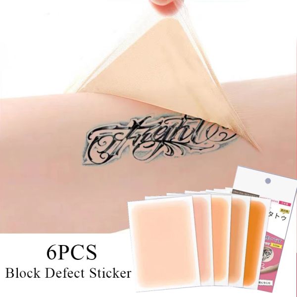 Tatuaggi tatuaggi copertina per la pelle color cicatrice adesivo correttore sottile pelle copertura invisibile artefatto artificiale cicatrice tatuaggio cicatrice difettini nascosti