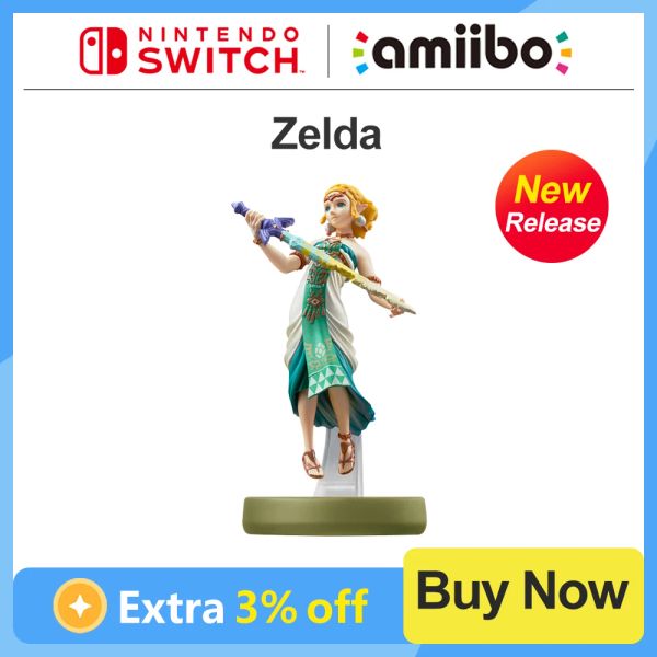 Offerte Nintendo Amiibo Zelda Tears of the Kingdom Series per Nintendo Switch Game Console Interaction Modalità 100% originale e nuovo di zecca