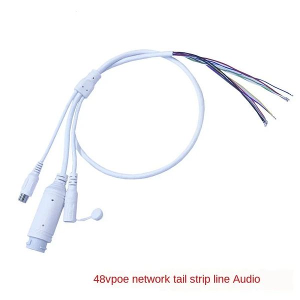 2024 48 V bis 12 V POE -Kabel mit DC Audio IP -Kamera RJ45 -Kabel im POE -Modul für CCTV IP Camerafor 48 V bis 12 V RJ45 POE -Kabel