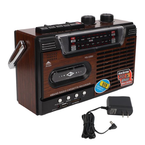 Player Player Cassette Player AM FM Radio USB CARCHING REGOTOR MUSIC PLAYER SUPPORTO SUPPORTO SUPPORTO SCHEDA