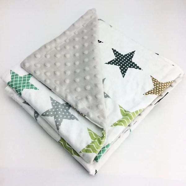 Sets Babydecke Baumwoll Neugeborene Wickelpapier Decken Superweiche Kleinkind -Säuglingsbettbedeckungen für Bettsofa Korb Kinderwagen Decken