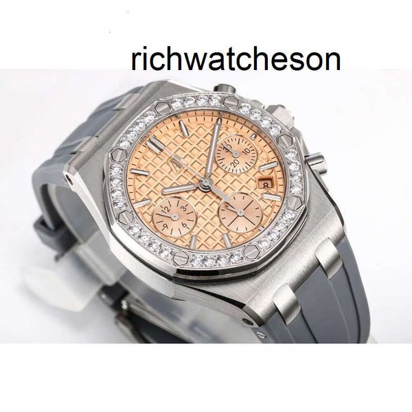 AP Menwatch AP APS Womens Luxus Diamondcrusted Watch Designer Diamond Men Watch Chronographen Uhren Menwatch 5cva Superclone Swiss Auto Mechanical