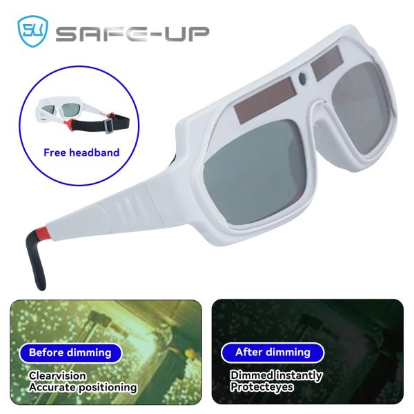 Estrutura Safe -UP Especial Antiglare Welding Glasses Protection Olhos óculos solares Acessórios de óculos de soldagem de soldados de soldagem