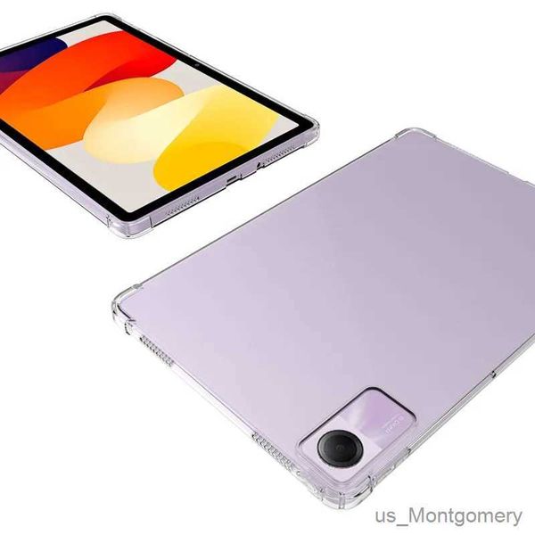 Tablet-PC-Hüllen Taschen für Pad SE 11 Hülle transparente Luftbags Weiche Silikon-TPU-Schutz Stoßdämpfer Capa Fundas Shell für Redmipad SE