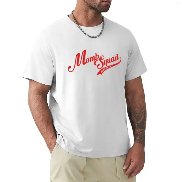 Men's Polos Momb Squad Jersey Camiseta Kawaii Roupas em branco