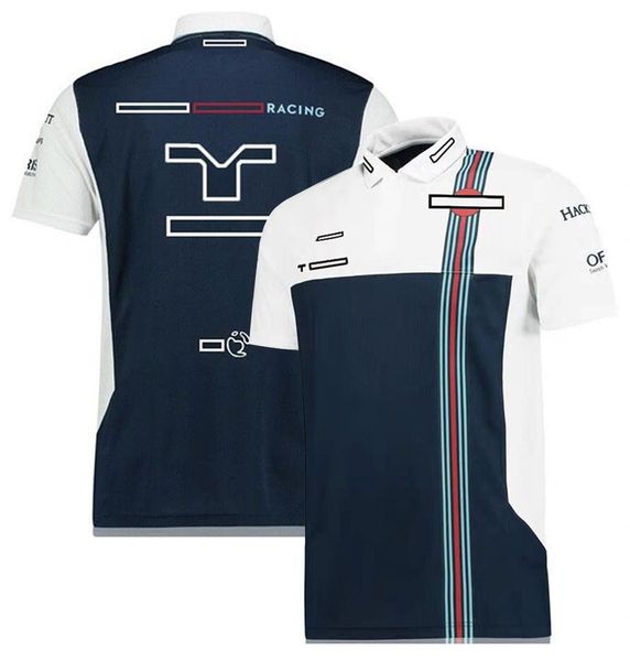 2023 F1 Yarış Takımı Yeni Kısa Kollu T-Shirt Sıradan Nefes Alabilir Gevşek Spor Yakası Yarış Takım Özel Polo Gömlek