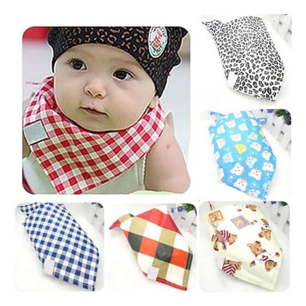 Niedliche liebe kleine Mädchen Boy Infant Cotton Burp Stoffbandan