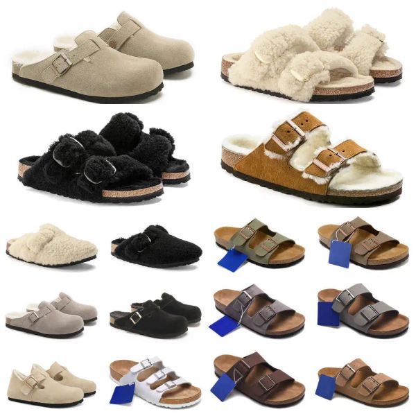 Birkinstock Bostons Designer Slipper Objektträger Sandalen Clogs Strand Sandbeach Plattform Zimmer Haus Frauen Berkinstock Schuhe Berkin Stock Frau Favoriten Sliders