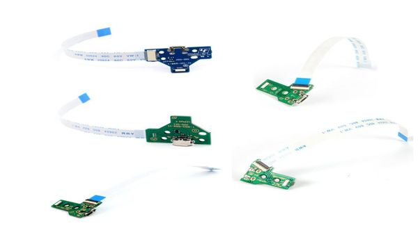 Placa de circuito da porta da porta de carregamento USB para 12pin JDS 011 030 040 055 14PIN 001 CONECTOR PARA PS4 FEDEX DHL EMS SHI9130776